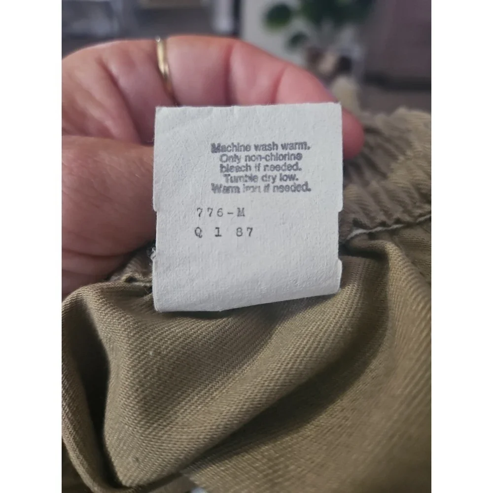 Vintage Levi's Pants beige The Skosh more Comfort Line. White Tab 80